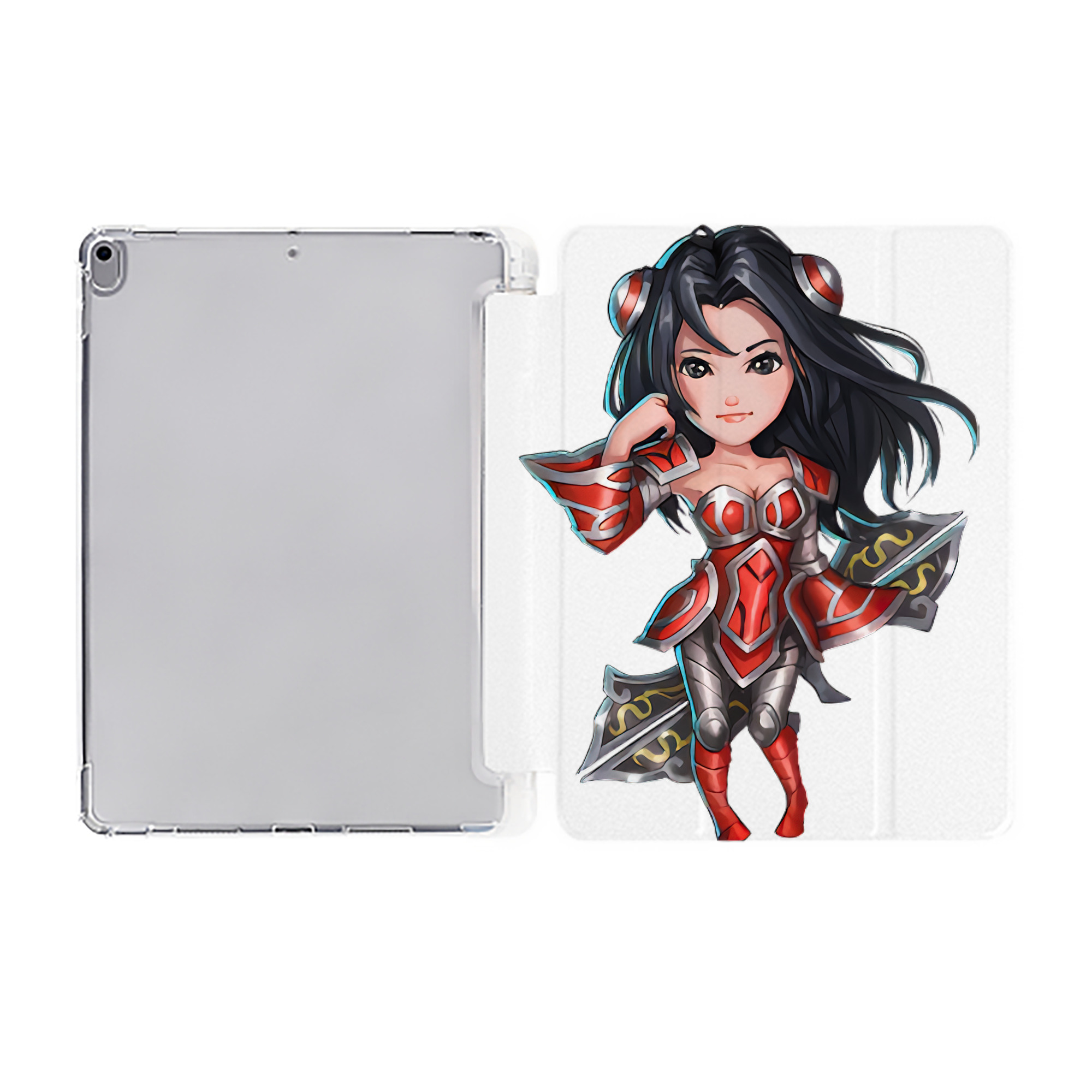 （画像用） リーグ・オブ・レジェンド League of Legends LOL IPad ケース ペン収納付き 三つ折りスタンド PUレザー×シリコン 対応機種9.5/10.5/10.9インチ